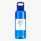 Прозрачная спортивная бутылка