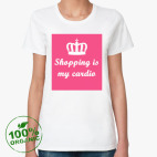 Женская футболка органик