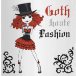 Девочка готесса