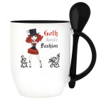 Кружка с ложкой