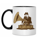 Кружка двухцветная