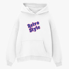 Толстовка худи оверсайз