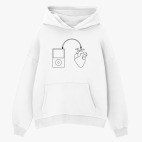 Толстовка худи оверсайз