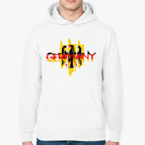 Толстовка худи с принтом Germany Horror PD