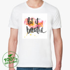 Мужская футболка органик