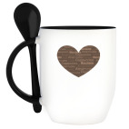 Кружка с ложкой