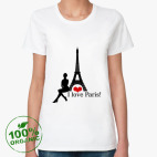 Женская футболка органик