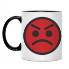 Кружка двухцветная