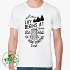 Мужская футболка органик