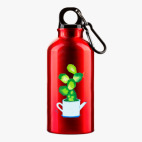 Металлическая бутылка 400 мл UV-DTF