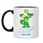 Кружка двухцветная