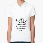 Женская рубашка поло