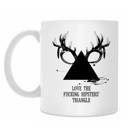 Кружка с принтом 'Triangle'