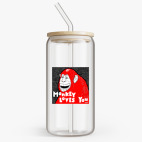 Банка с бамбуковой крышкой