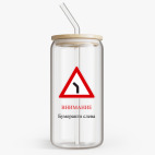 Банка с бамбуковой крышкой