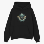 Толстовка худи оверсайз