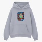 Толстовка худи оверсайз