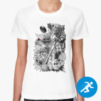 Женская спортивная футболка