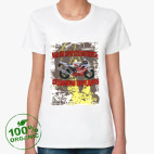 Женская футболка органик