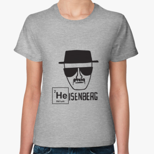 Женская футболка с принтом Heisenberg