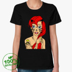 Женская футболка органик