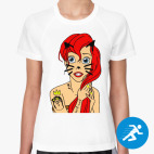 Женская спортивная футболка