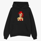 Толстовка худи оверсайз