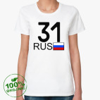 Женская футболка органик