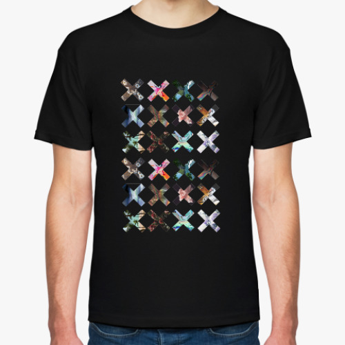 Футболка с принтом Крест / Икс / Иксы / X