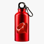 Металлическая бутылка 400 мл UV-DTF