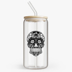 Банка с бамбуковой крышкой