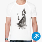 Мужская спортивная футболка