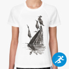 Женская спортивная футболка