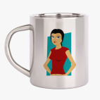 Кружка металлическая