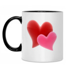 Кружка двухцветная