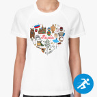 Женская спортивная футболка