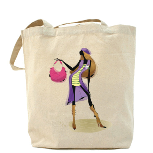 Сумка шоппер Девушка