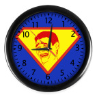 Настенные часы (с цифрами) Яо Минг