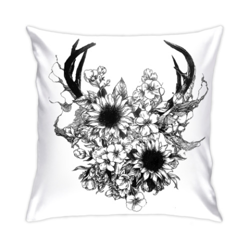 Подушка с принтом Skeleton4