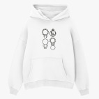 Толстовка худи оверсайз