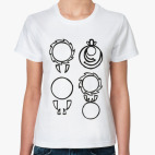 Классическая женская футболка The Vampire Diaries