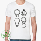 Мужская футболка органик