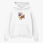 Толстовка худи оверсайз