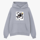 Толстовка худи оверсайз