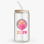 Банка с бамбуковой крышкой