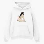 Толстовка худи оверсайз