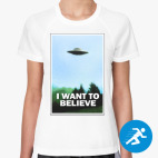 Женская спортивная футболка