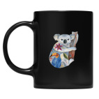 Кружка цветная UV-DTF