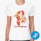 Женская спортивная футболка