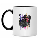 Кружка двухцветная